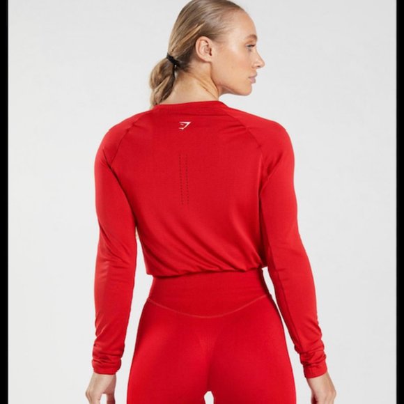 Gym Shark Sweat Talks Active Wear Top - Picture 4 of 16